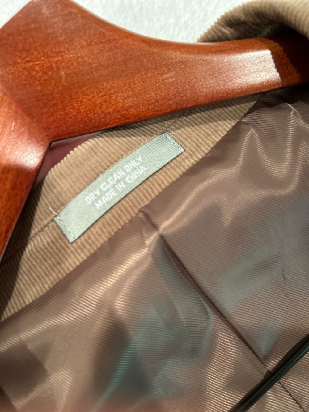 Architect Camel Corduroy Blazer/Suit Jacket - Picture 7 of 9